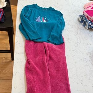 LL Bean Pajama Set kids cozy size 4